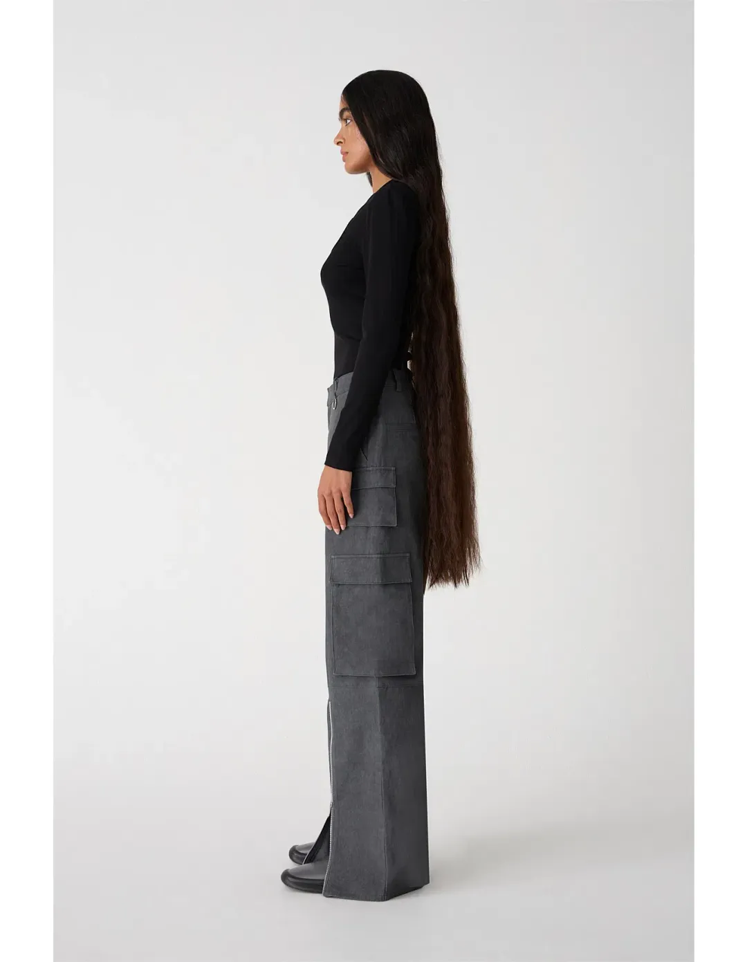 MISHA Anders Pant Black Size 14 for rent on The Volte - main image