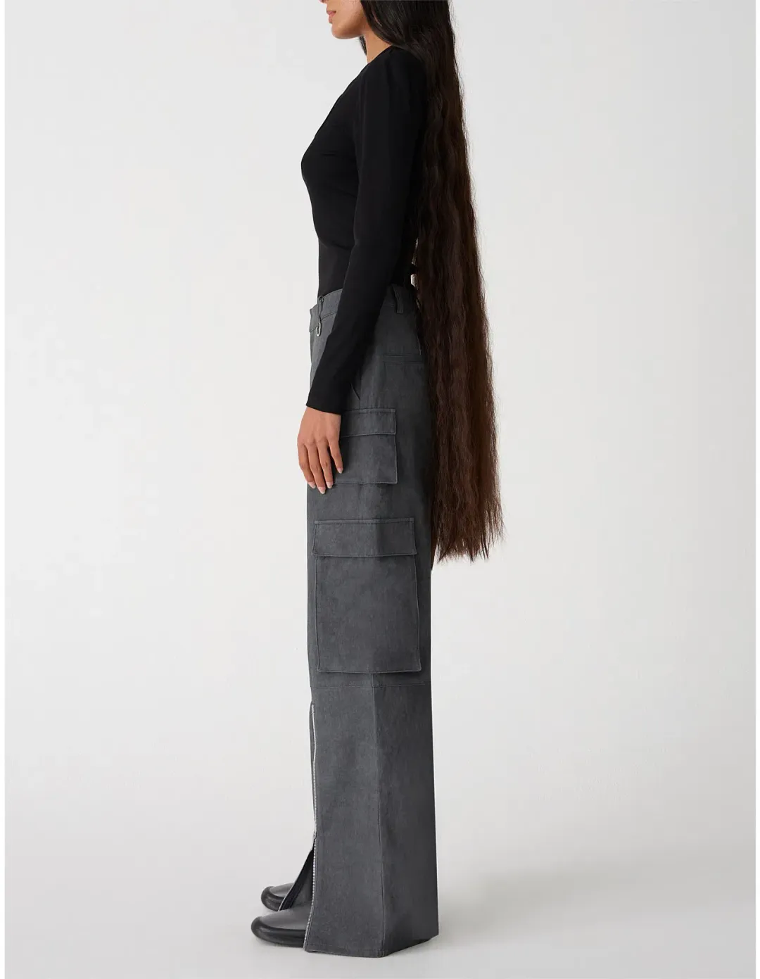 MISHA Anders Pant Black Size 14 for rent on The Volte - main image