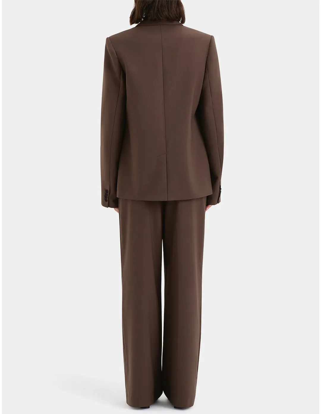 Sir the Label Dylan Blazer Chocolate Size AU 8 for rent on The Volte - main image