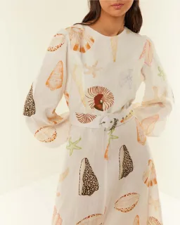 Palm Noosa Melrose Dress Shells Maxi Size AU 6 for rent on The Volte - image 3