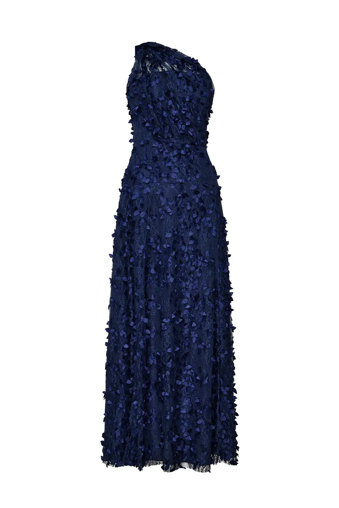 Manning Cartell Enchantment One Shoulder Dress Royal Blue Size AU 10 for rent on The Volte - main image