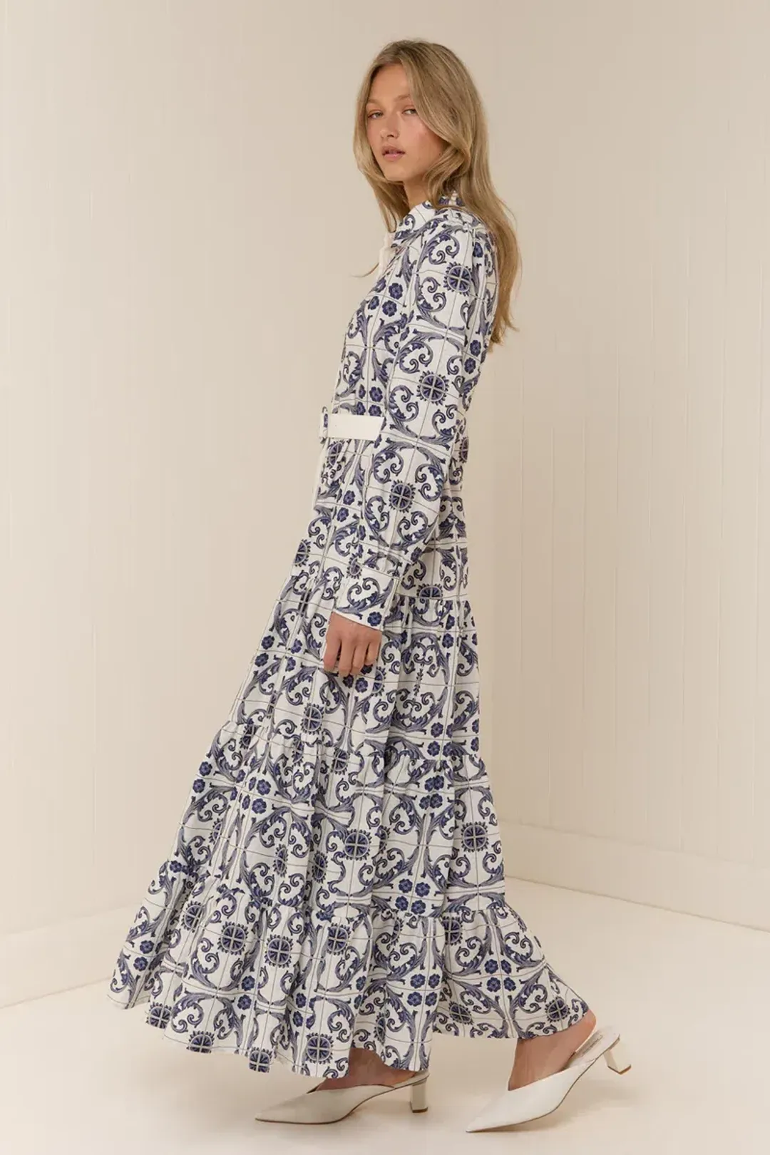 Palm Noosa Aria Dress Midi Size AU 10 for rent on The Volte - main image