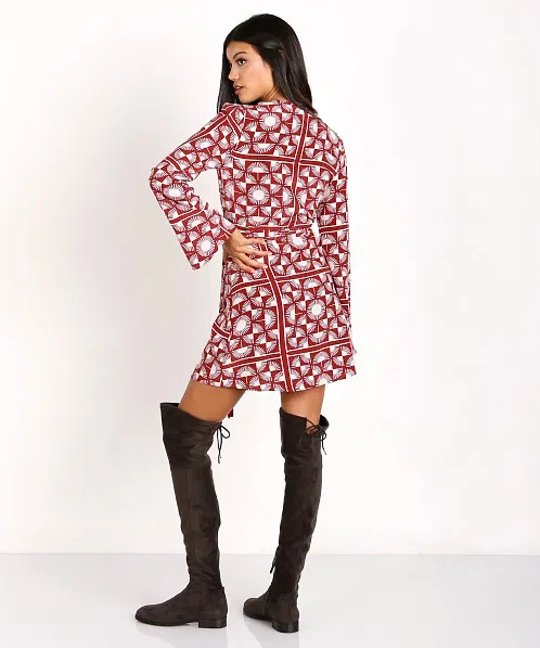 Stone Cold Fox Kai Mini Dress Print Size 2/AU 10 for rent on The Volte - main image