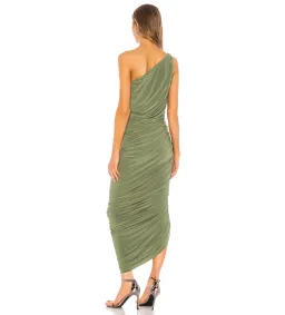 Norma Kamali Diana Gown in Celadon Size M / AU 10 for rent on The Volte - image 4
