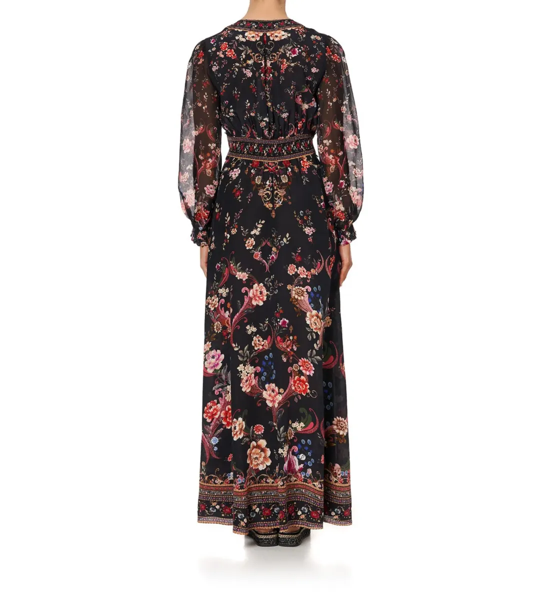 Camilla A Girl Like You Button Dress With Shaped WaistbandSize XXXL/Au 20  for rent on The Volte - main image
