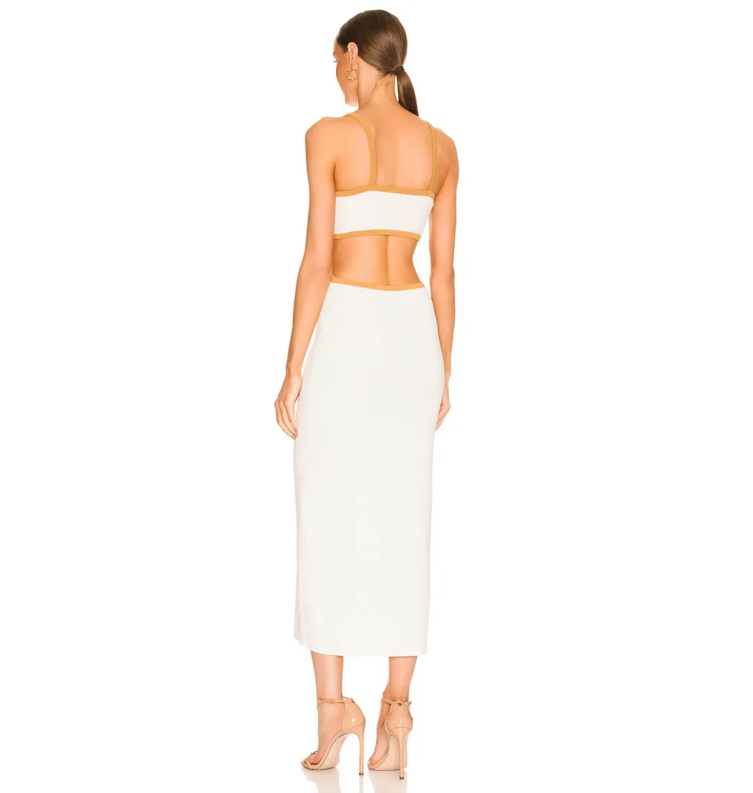 Significant Other Adi Midi Dress White Size 8 for rent on The Volte - main image
