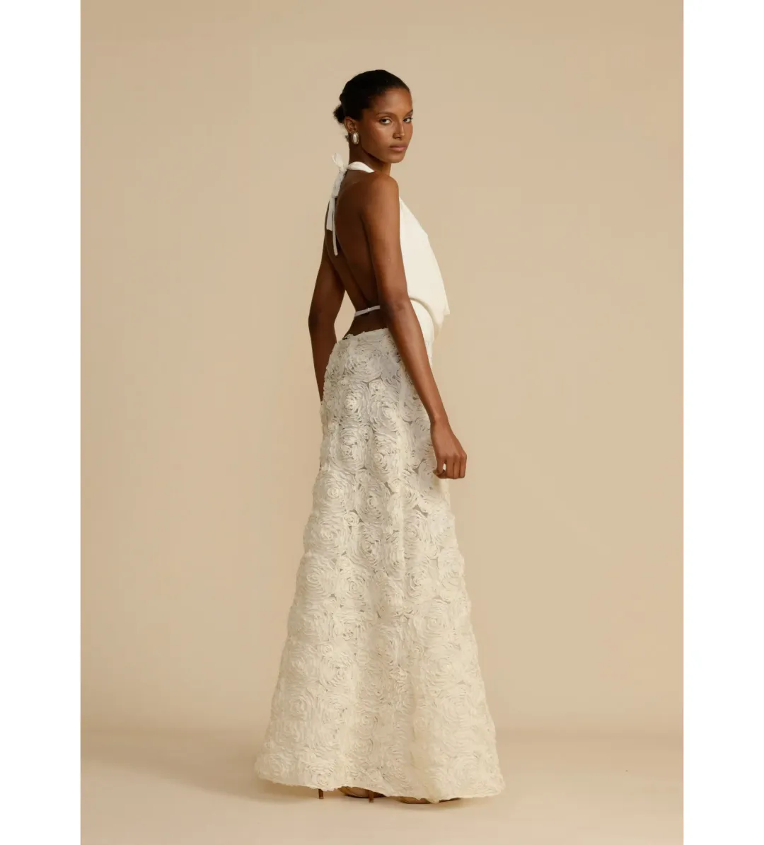 Arcina Ori Adriana Dress Ivory Size S/Au 8 for rent on The Volte - main image