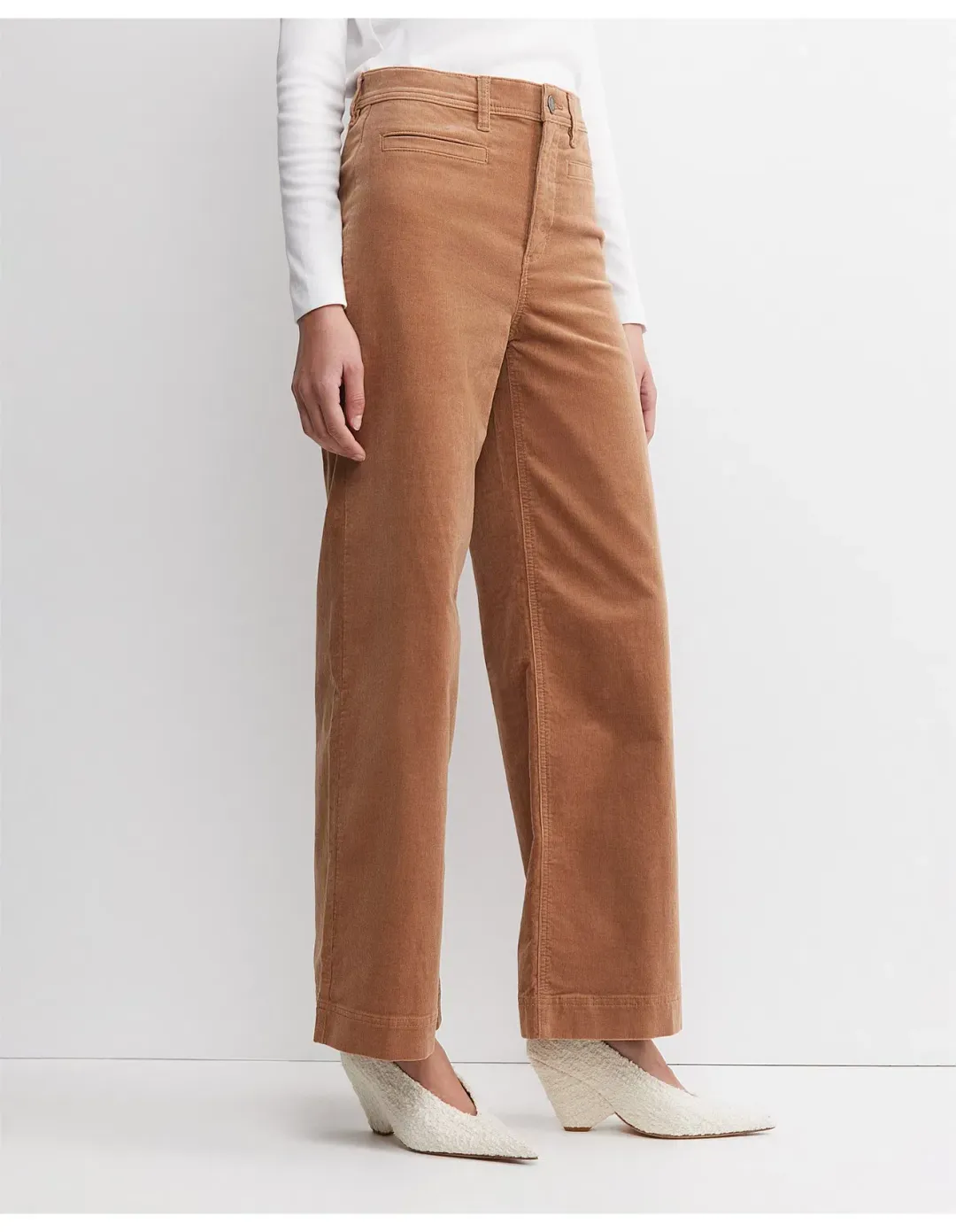 Sportscraft Cleo Cord Wide Leg Jean Camel Size AU 14  for rent on The Volte - main image