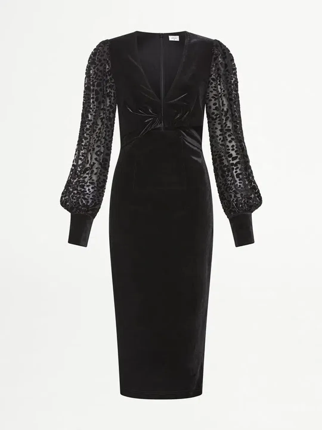 Sheike Elite  Midi Dress Black Size 12 for rent on The Volte - main image