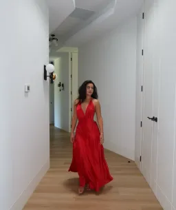 Michael Lo Sordo Tash Maxi Red Size AU 8 for rent on The Volte - image 4