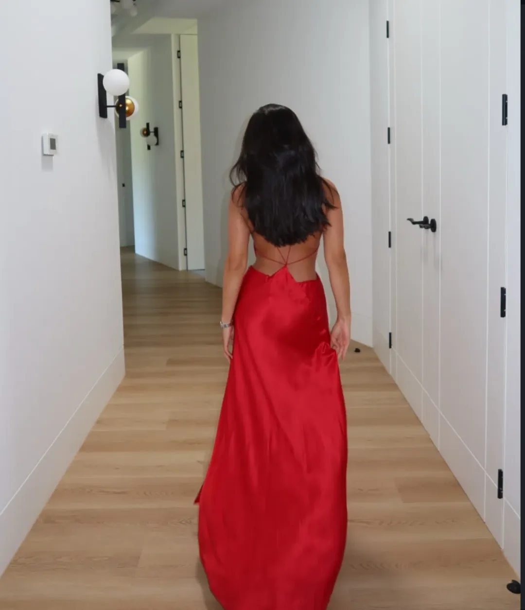 Michael Lo Sordo Tash Maxi Red Size AU 8 for rent on The Volte - main image