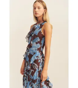 Shona Joy Olson Ruffle Dress Size 10 for rent on The Volte - image 3