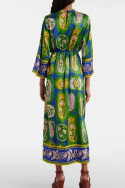 Alemais Printed Silk Maxi Dress My Theresa Exclusive Size 16 for rent on The Volte - image 4