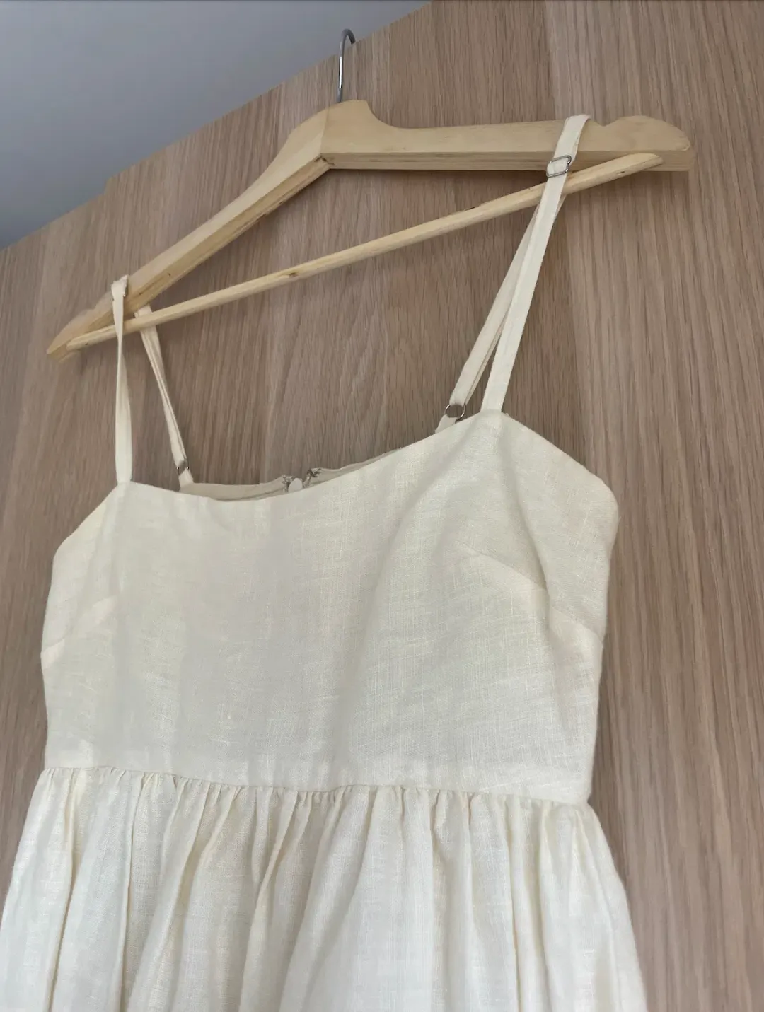 Hansen & Gretel Akacia Maxi Dress Cream Empress In Size 8/S for rent on The Volte - main image