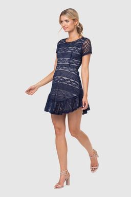 Pilgrim All About You Mini Dress Blue Size 10 for rent on The Volte - image 1