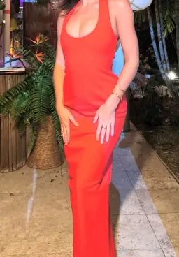 M-Kara Abbie halter neck dress for rent on The Volte - image 1