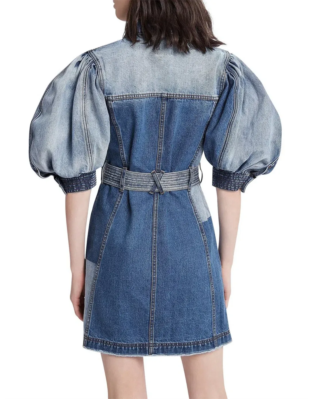 Aje Freecycle Denim Dress Size AU 8 for rent on The Volte - main image