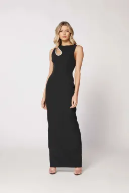 Bianca and Bridgett Valencia Maxi Dress Black Size AU 10 for rent on The Volte - image 2