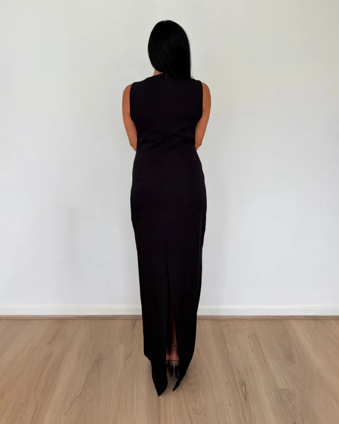 Bianca and Bridgett Valencia Maxi Dress Black Size 10 for rent on The Volte - main image