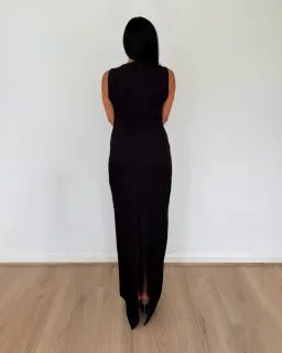 Bianca and Bridgett Valencia Maxi Dress Black Size 10 for rent on The Volte - image 3