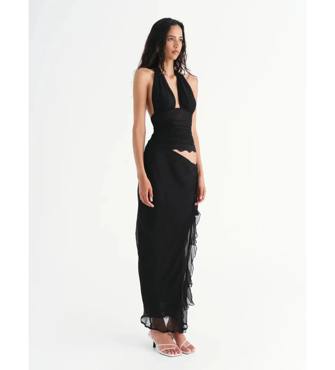 Benni Penelope Maxi Dress in Black S / AU 6 for rent on The Volte - main image