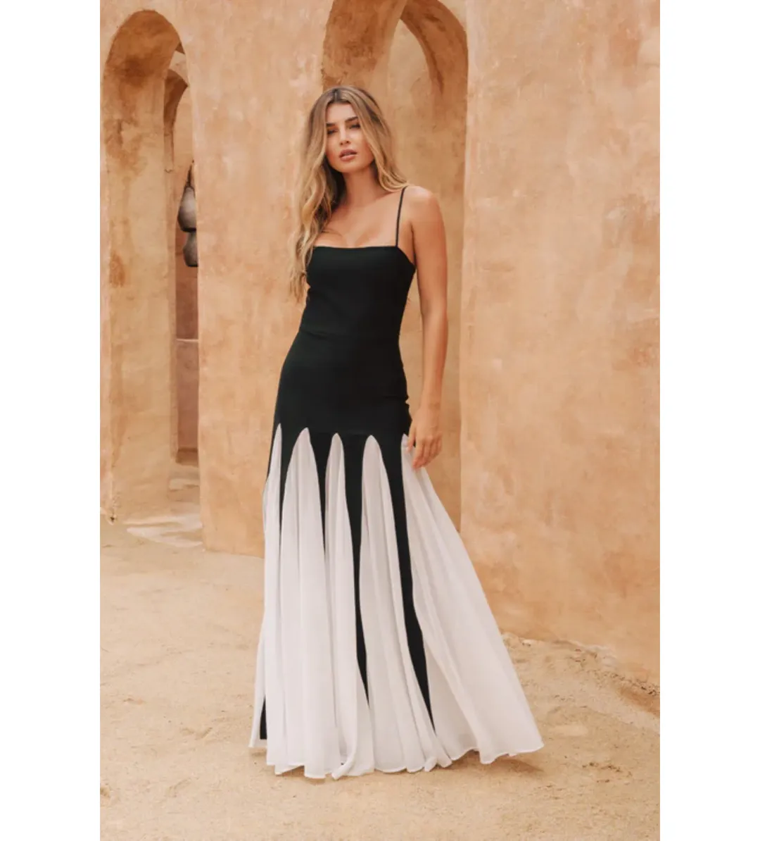 Bianca & Bridgett Amalia Maxi Dress Black Size 10 for rent on The Volte - main image