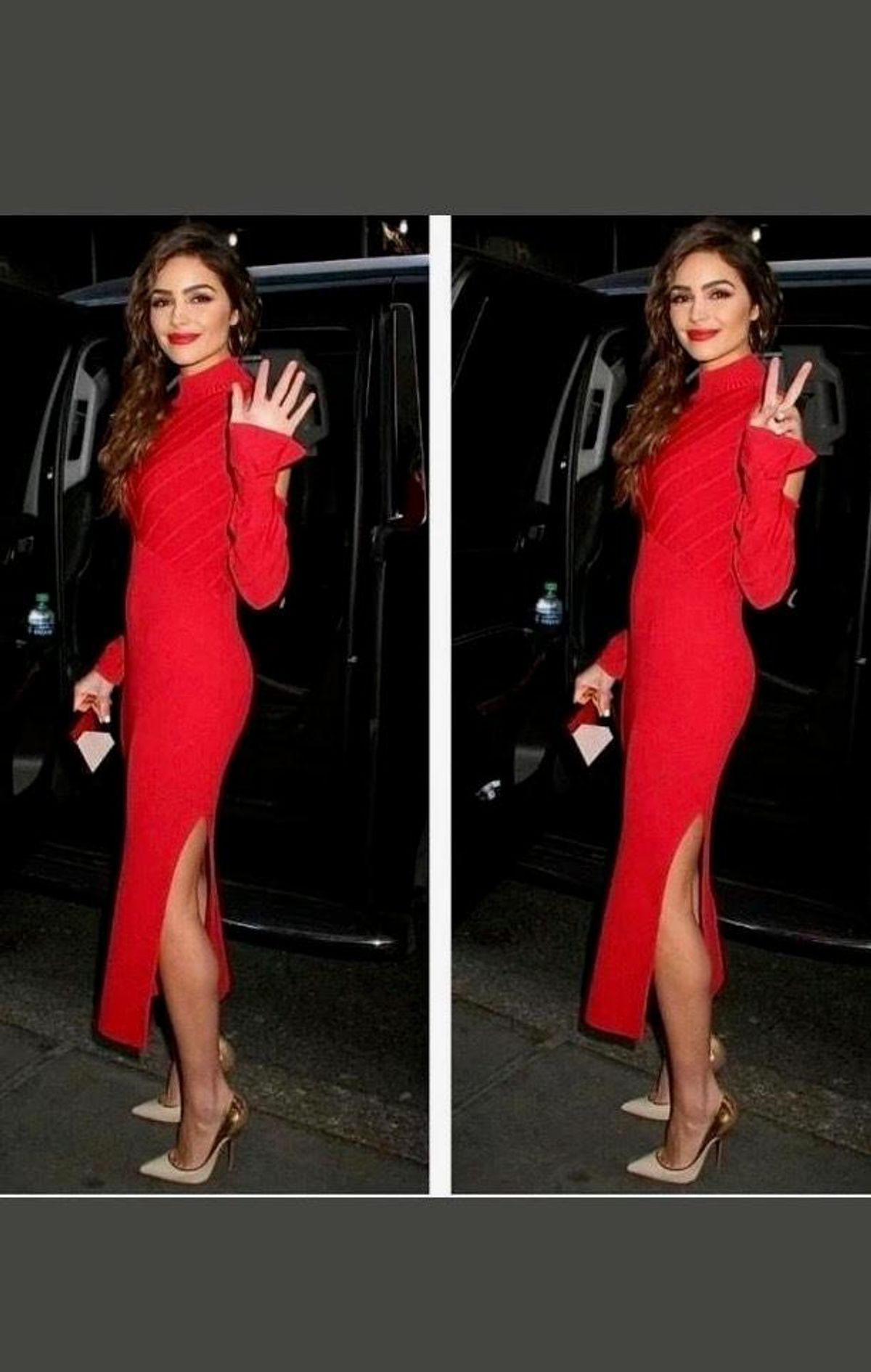Manning Cartell Primary Vote Midi Dress in Red Size Small for rent on The Volte - main image