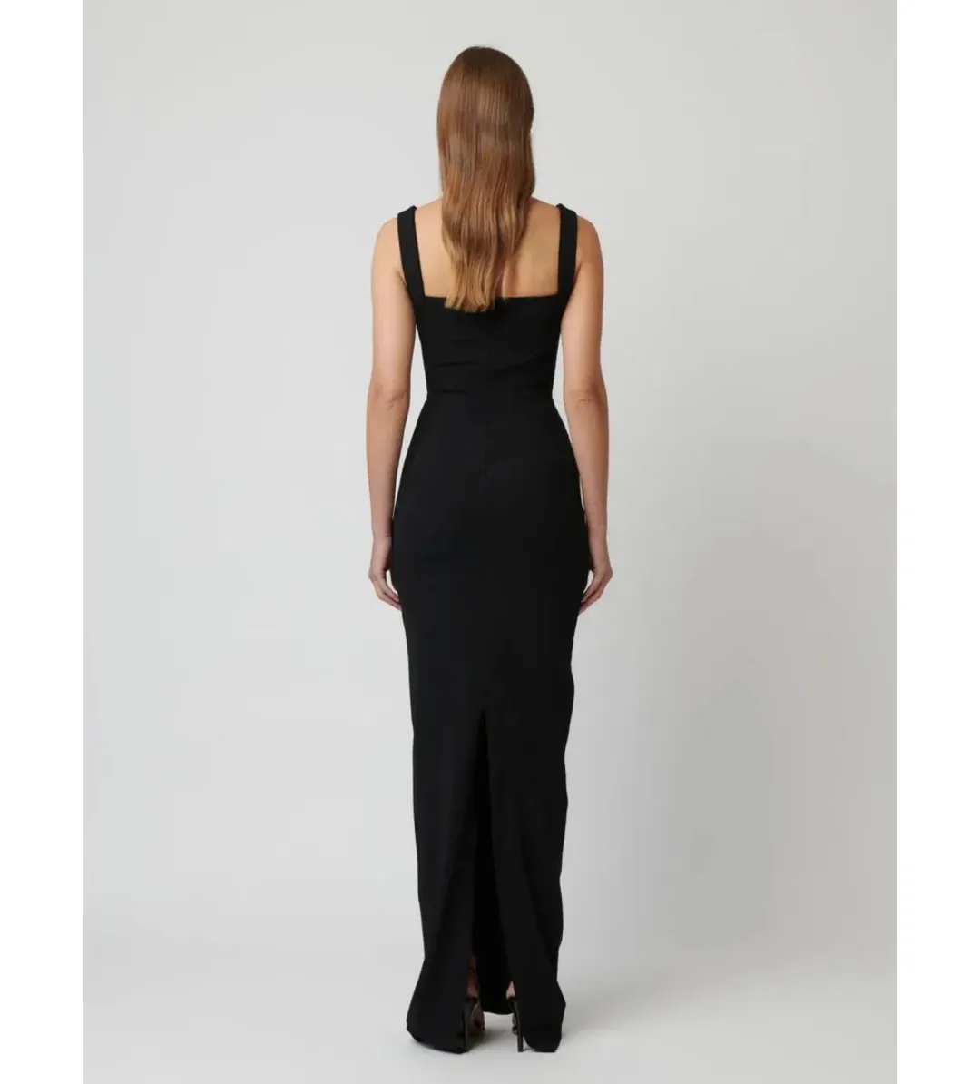 Effie Kats Marbella Gown Black Size S/AU 8 for rent on The Volte - main image