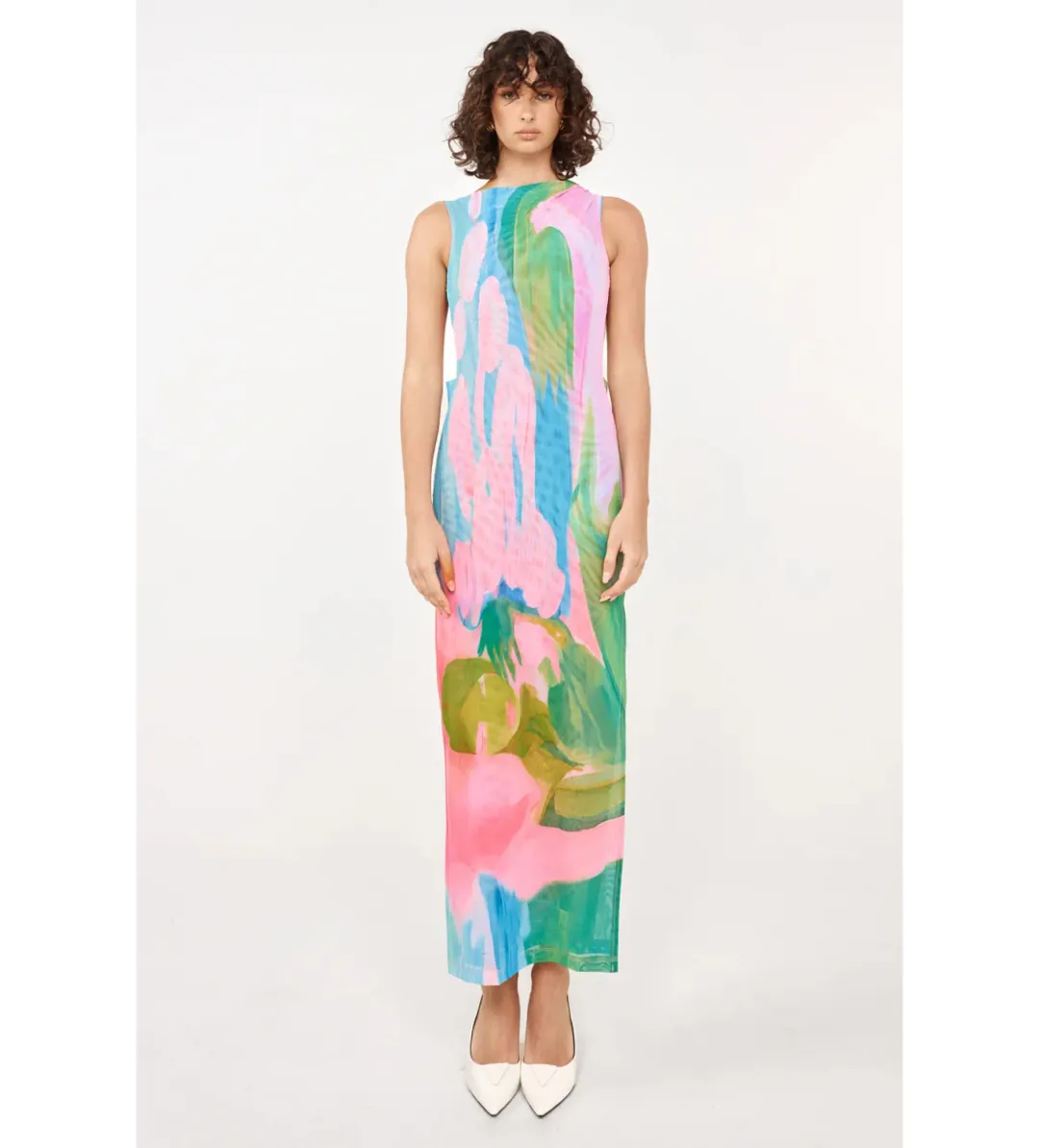 She Is Olla Luella Midi Dress in Gaia Size M / AU 10  for rent on The Volte - main image