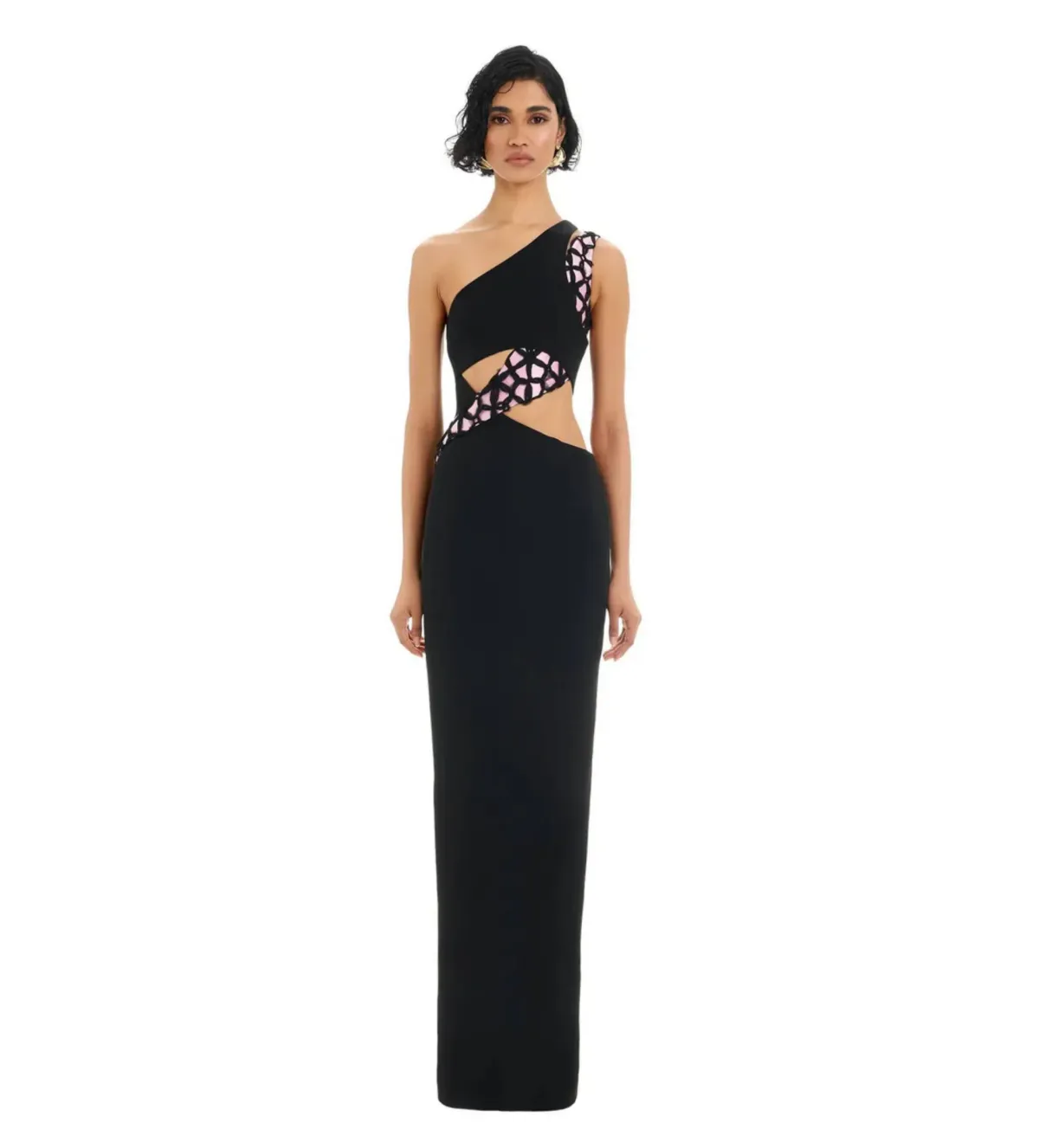 Eliya the Label Shay Gown in Black Size XS / AU 6 for rent on The Volte - main image