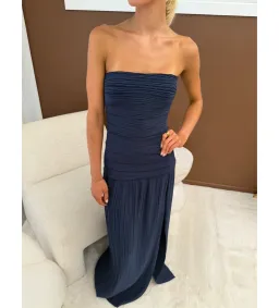 Manning Cartell Royal Debut Maxi Dress in Navy Size 8 for rent on The Volte - image 3