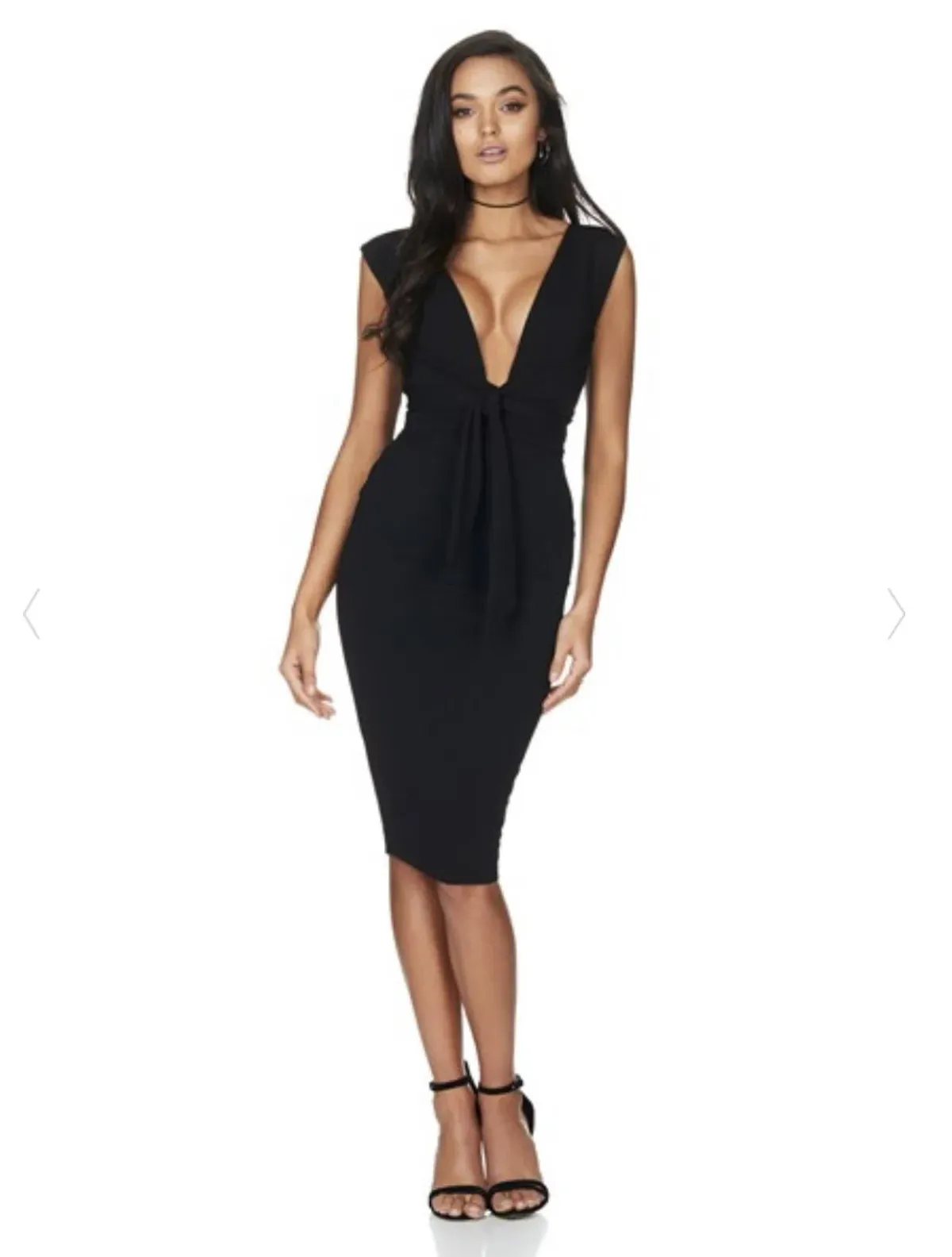 Love Nookie Royal Midi Black Size 6 for rent on The Volte - main image