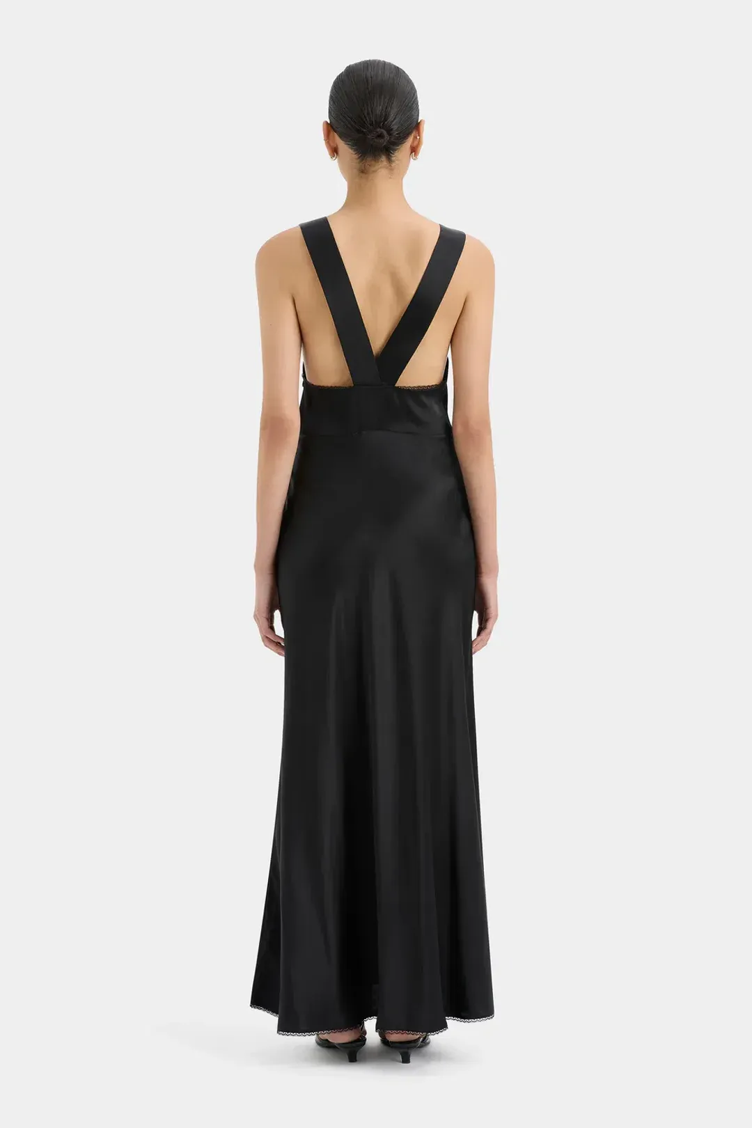 Sir The Label Aries Cut Out Dress Black Size 0 / AU 6 for rent on The Volte - main image
