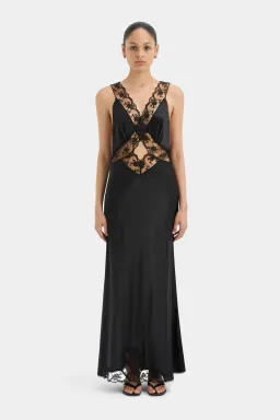 Sir The Label Aries Cut Out Dress Black Size 0 / AU 6 for rent on The Volte - image 1