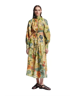 Alemais Cresida Cutout Midi Dress Size AU 12 for rent on The Volte - image 1