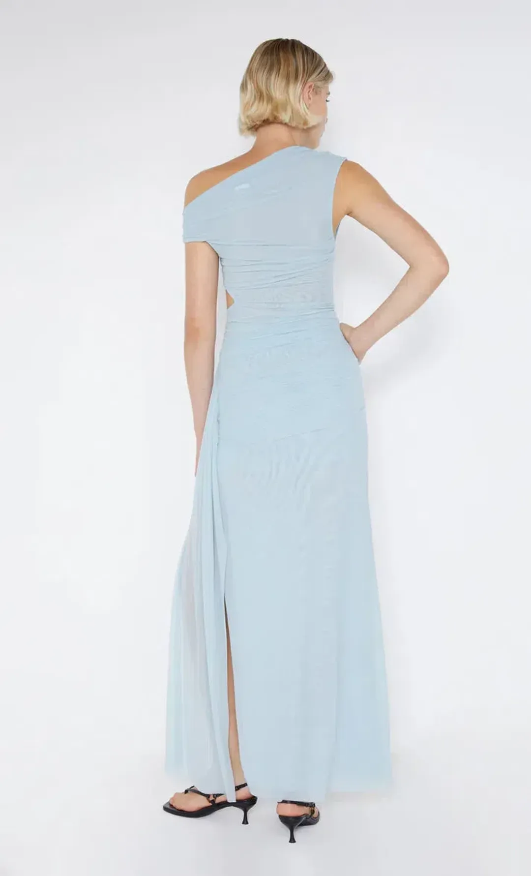 Bec and Bridge Victoria Asym Dress Blue Size 6 for rent on The Volte - main image