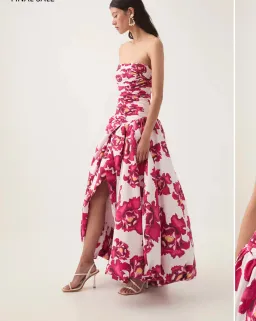 Aje Behold Maxi Dress In Boldly Blooming size 8 for rent on The Volte - image 1