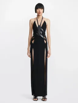 Dion Lee Leaf Arrow Dress Vachetta Size Au 8 for rent on The Volte - image 2