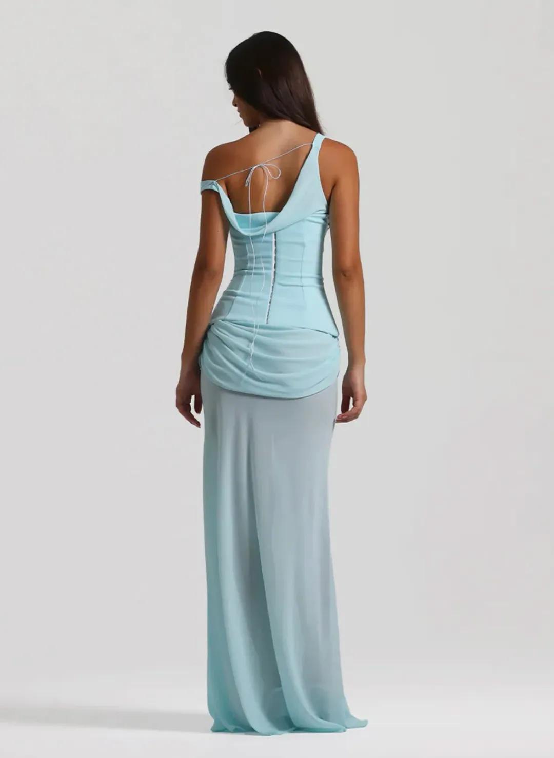 Natalie Rolt Cadence Gown in Blue Size 2/ AU 10 for rent on The Volte - main image