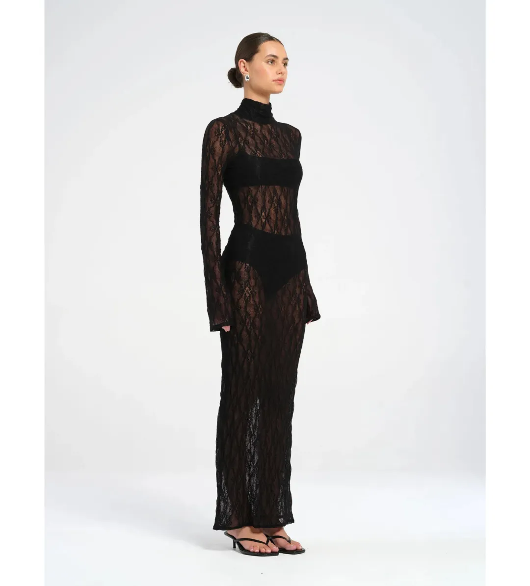 Benni Dante Maxi Dress in Black Size XS / AU 6 for rent on The Volte - main image