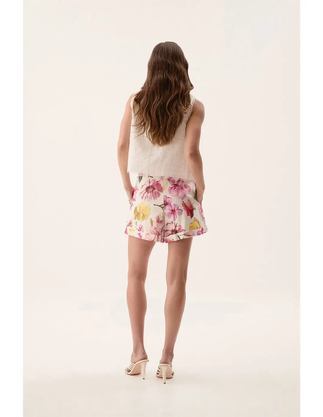 Aje Fleur Short Floral Size 10 for rent on The Volte - main image