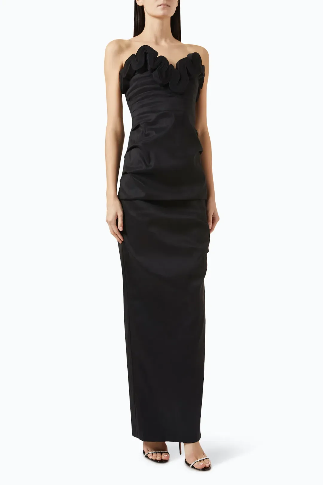 Rachel Gilbert Ren Maxi Gown in Black Size 1 / AU 8 for rent on The Volte - main image