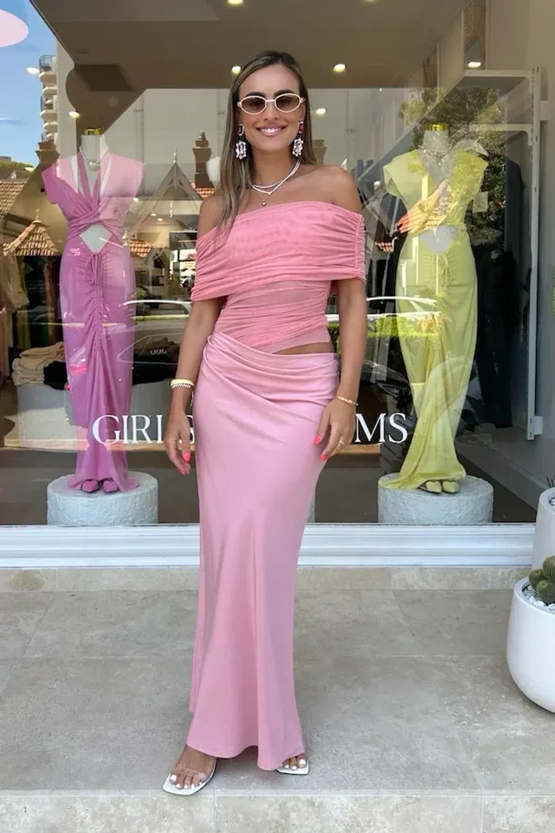 Benni Nico Maxi in Candy Floss Size AU 8 for rent on The Volte - main image
