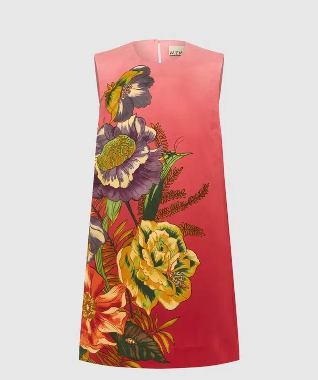 Alemais Inez Mini Dress Pink Size AU 8 for rent on The Volte - main image