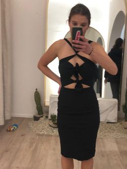 Black Winona Dress size 6 for rent on The Volte - image 1