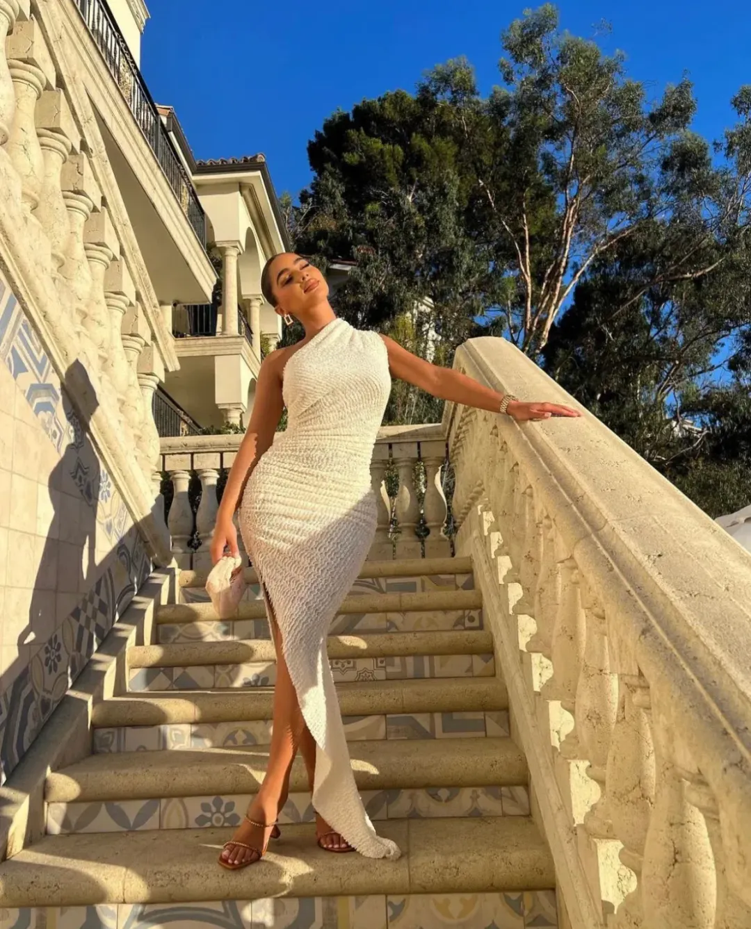 Cou Coo Pasu Maxi Dress White Size 6 for rent on The Volte - main image