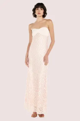 Manning Cartell Supreme Extreme Maxi Gown Rosewater Pink Size AU 10  for rent on The Volte - image 1