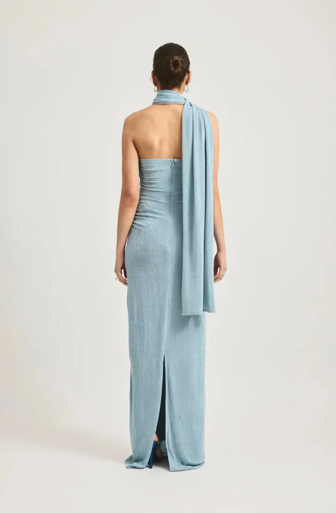Tojha Iesha Maxi Dress Powder Blue Size S / AU 8 for rent on The Volte - main image