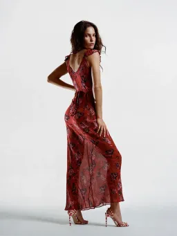 Realisation Par The Lila Dress Rosa Size AU 6 for rent on The Volte - image 3