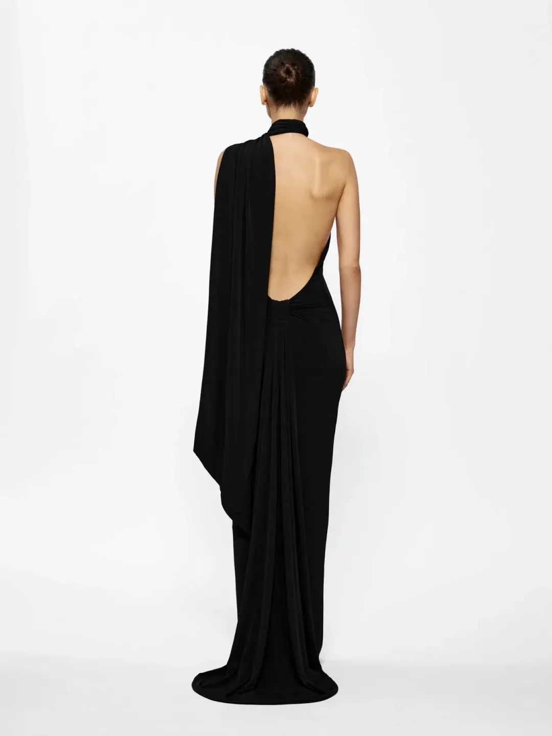 Effie Kats Haven Maxi Dress Black Size AU 8 for rent on The Volte - main image